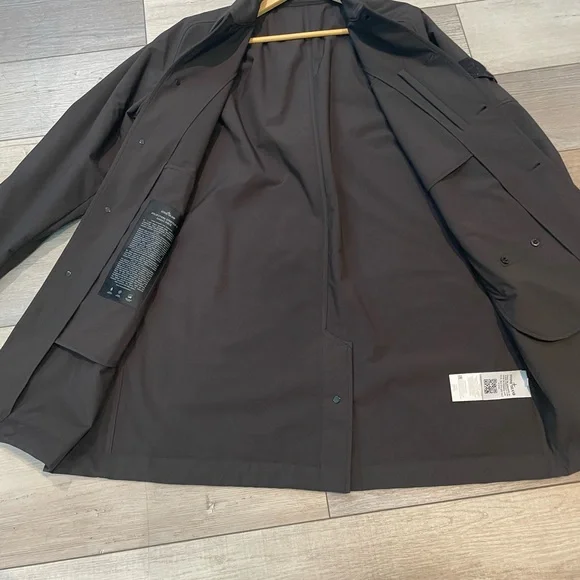 Stone Island Dark Brown Trench Coat